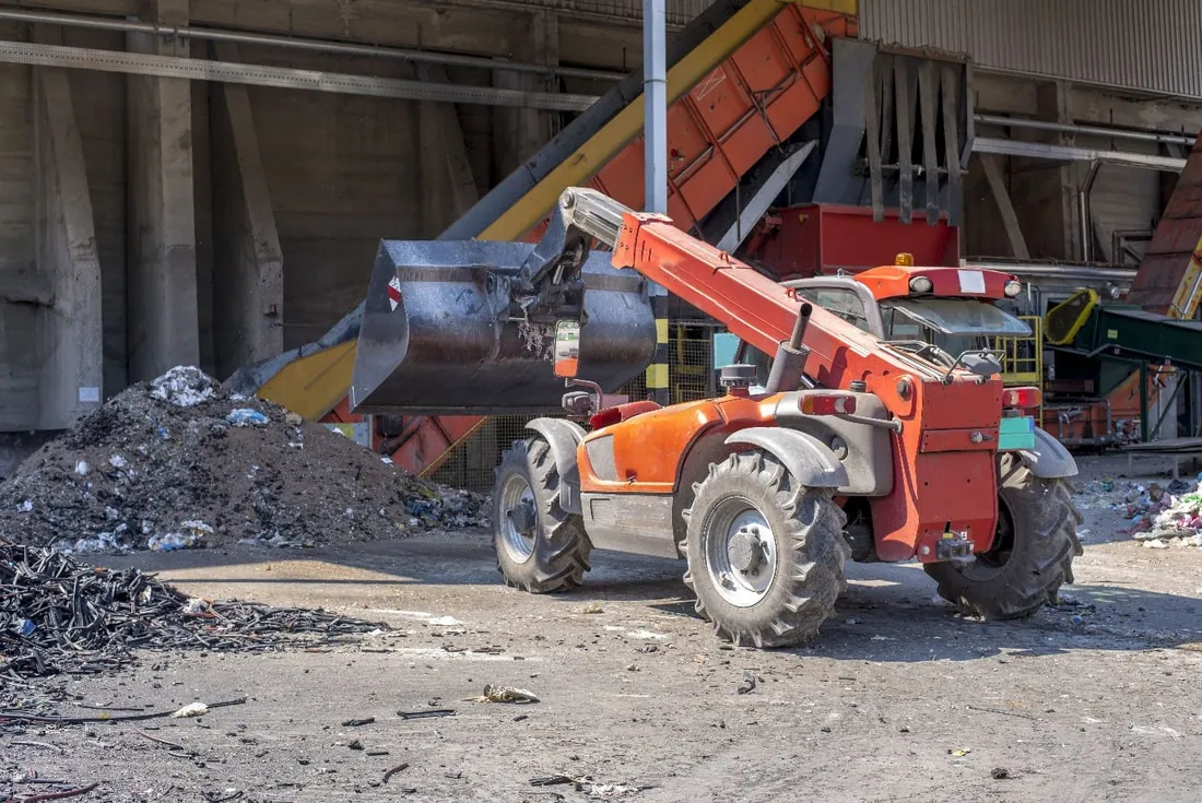 Commercial demolition project in Burnaby