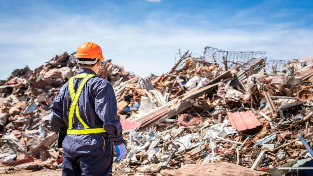 Hazardous material removal specialists at work in Metro Vancouver